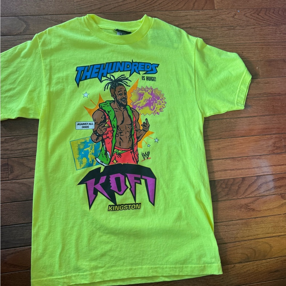 The Hundreds Neon Yellow Graphic Tee